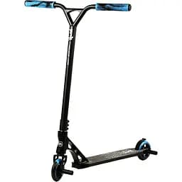 Самокат трюковий Best Scooter 55х85 см Чорно-блакитний 000231344