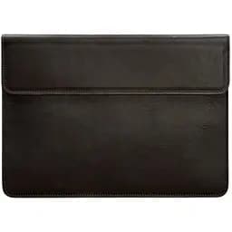 Кожаный чехол-конверт BlankNote на магнитах для ноутбука Универсальный Темно-коричневый