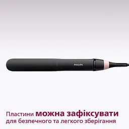 Випрямляч для волосся Philips StraightCare Essential чорний (BHS378/00) - мініатюра 12