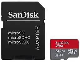 Карта пам'яті microSDXC 512Gb Ultra SanDisk teh0024480