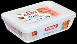 Форма з кришкою Pyrex Cook&Freez 22х17х6 см kuh0016943 - мініатюра 3