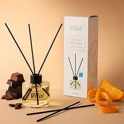 Ароматизатор для автомобіля VITOL Home Sticks Orangettes au Chocolat 130 мл (VHS05) - мініатюра 6