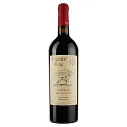 Вино Friends' Wine Mukuzani, червоне, сухе, 12,5%, 0,75 л (48292)
