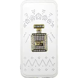 Чохол-накладка Toto TPU case with stones iPhone SE/5/5S Perfume Transparent