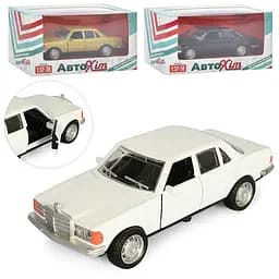 
Машинка металева Mercedes-Benz W123 1:32 інерційна гумові колеса 12 см - мініатюра 2