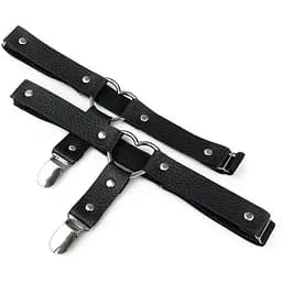 Гартери для панчох із натуральної шкіри Art of Sex Paula