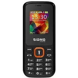 Мобільний телефон Sigma mobile X-style 171 MINI Black-Orange UA UCRF