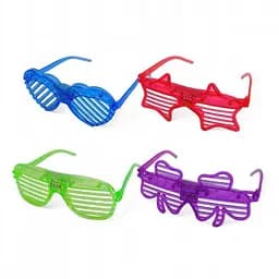 Окуляри для свят KO-02, з підсвічуванням, у пакеті Мікс