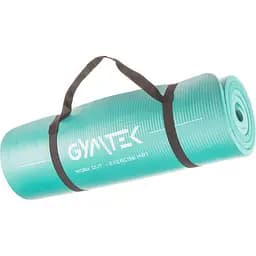 Килимок (мат) для фітнесу та йоги Gymtek NBR 1,5см салатовий - мініатюра 3