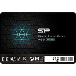 Накопитель SSD Silicon Power Ace A55 2.5" SATAIII TLC 512GB (SP512GBSS3A55S25)