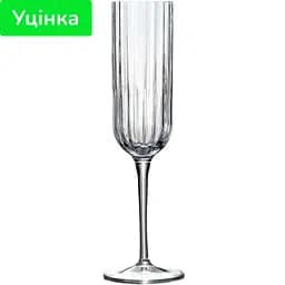 Уцінка. Набір келихів для шампанського Luigi Bormioli Bach Flute 210 мл 4 шт.