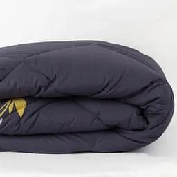 Ковдра ТЕП Шик Flora вовна 400г/м 150x210 см темно-синій (1-01999_34346) - мініатюра 5
