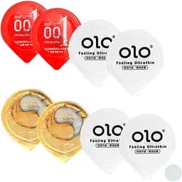 Набір презервативів Olo Рerfect Enjoyment 0.01 ультратонкі 8 шт.  (ROZ6400230296)