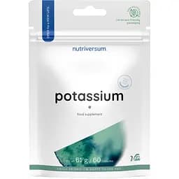 Добавка дієтична Nutriversum Potassium 60 капсул
