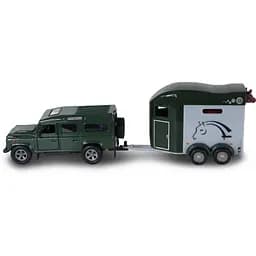 Ігровий набір TechnoDrive Land Rover з причіпом і фігурками коней (520460.270) - мініатюра 9
