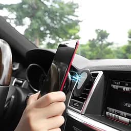 Автотримач Hoco CA37 Air Outlet Multi-function Magnetic Mount (White) [73719] - мініатюра 5