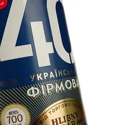 Горілка Hlibny Dar Українська Фірмова 40% 0.7 л - мініатюра 3