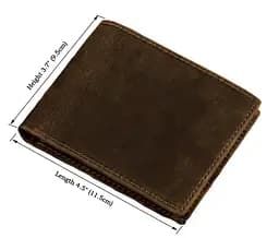 Мужской кожаный кошелек Vintage 11.5х9.5 см acs0015362