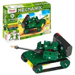 Конструктор Zephyr Mechanix Battle Station металлический с электромотором 118 элементов 5 моделей