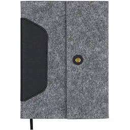 Ежедневник датированный Buromax Oscar 2026 A5 искусственная кожа черный (BM.21142-01)