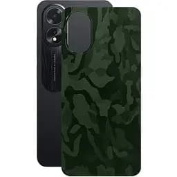 Захисна плівка StatusSKIN для Oppo A18 Корпус Вініл Камуфляж зелений