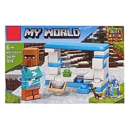 Конструктор дитячий My World Minecraft, MG1201, 36-49 деталей, (В асортименті) - мініатюра 4