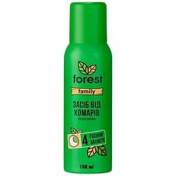 Аэрозоль-репеллент Forest Family от комаров 100 мл