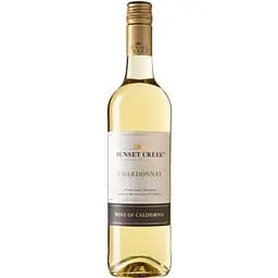 Вино Sunset Creek Chardonnay California белое сухое 0.75 л