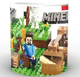 Кружка GeekLand Minecraft Майнкрафт МС.02.010.845 біла - мініатюра 3
