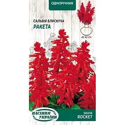 Семена Сальвия блестящая Насіння України Ракета 0.2 г (801300)