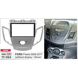 Перехідна рамка Ford Fiesta Carav 11-304 - мініатюра 4