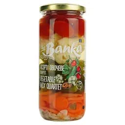 Овочеве асорті The Banka Vegetable Mix Quartet пастеризоване 470 г