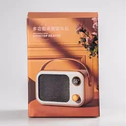 Тепловентилятор електричний DESKTOP HEATER 1200 Вт до 15 кв.м. SmartX HPAQL039GR Зелений - мініатюра 5