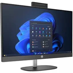 Комп'ютер персональний моноблок HP 245-G10 23.8' FHD IPS AG AMD R3-7320U 8GB F512GB UMA WiFi 2р DOS чорний (8T2S7ES) - мініатюра 3