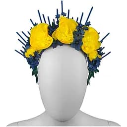 Обруч желто-голубой Ярина