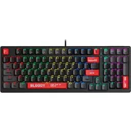 Клавіатура Bloody A4Tech S98 USB RGB Black Red) (S98 Red))