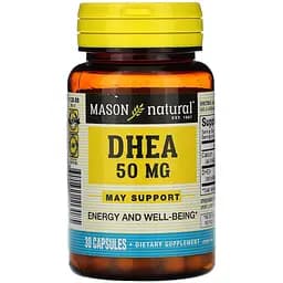 Дегідроепіандростерон Mason Natural DHEA 50 мг 30 капсул