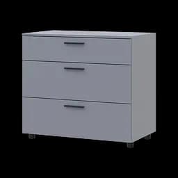 Комод Doros Торн Сірий 3Ш 90х51.6х80 (41510159) - мініатюра 4