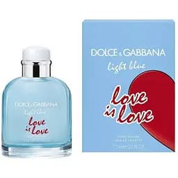 Туалетна вода Dolce & Gabbana Light Blue Love is Love Pour Homme 75 мл