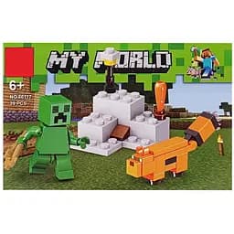 Конструктор детский Minecraft, 38 деталей, 15x10x4 см