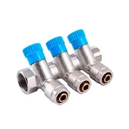 Коллектор Cristal 3/4Gх1/2x16 - 3-ой (под 35) с перекрытием (NM-1016) 000001631