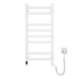 Електрична рушникосушка Navin Авангард 360x800 Sensor правобічна з таймером, біла 00-044050-5080, Білий, Праве, Електронний