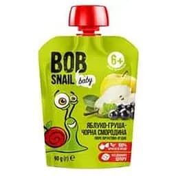 Bob Snail пюре дит. яблуко-груша смородина 90г 3820 П (4820219343820)