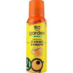 Аерозоль від кліщів і комарів Gardex Baby для дітей 100 мл