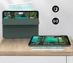 Чохол-книжка BeCover Tri Fold Soft TPU з кріпленням Apple Pencil для Apple iPad Pro 11 2020/2021/2022 Dark Green (711110) - мініатюра 4