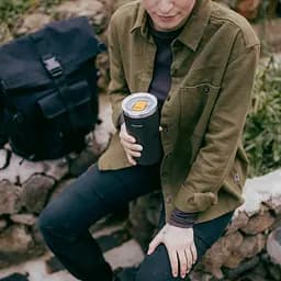 Термокружка Fiskars On-the-go 0.5 л чорна (1078762) - мініатюра 9