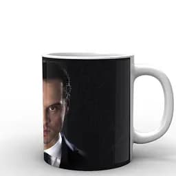 Кухоль GeekLand Шерлок Холмс Sherlock Moriarty Sherlock BBC SH.002.05 330 мл білий