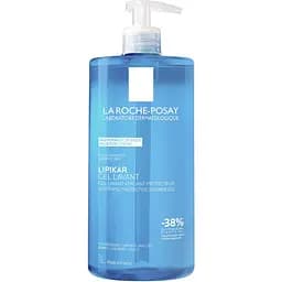 Заспокійливий очищувальний гель  La Roche-Posay для обличчя та тіла немовлят дітей та дорослих 1 л 