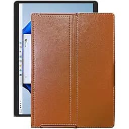 Чехол StatusCASE из экокожи для планшета Microsoft Surface Pro 8 Коричневый
