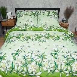 Підковдра Moon&Star Мікросатин Premium Floral Bliss Полуторна Євро 160x220 см - мініатюра 2
